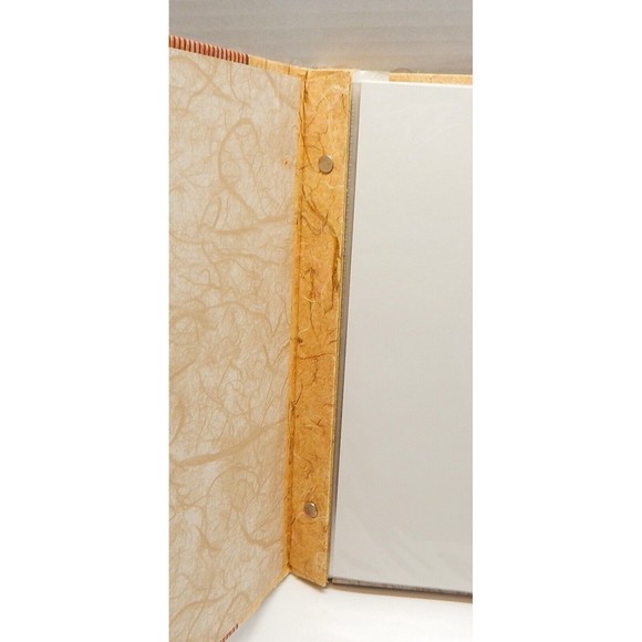 MBI Textured Expressions Scrapbook Photo Album 20 Pages Handmade Paper 12x12 - Picture 7 of 10